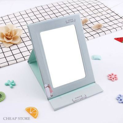 Gương giấy gấp gọn để bàn size 11x15cm -kiếng Giấy trang điểm