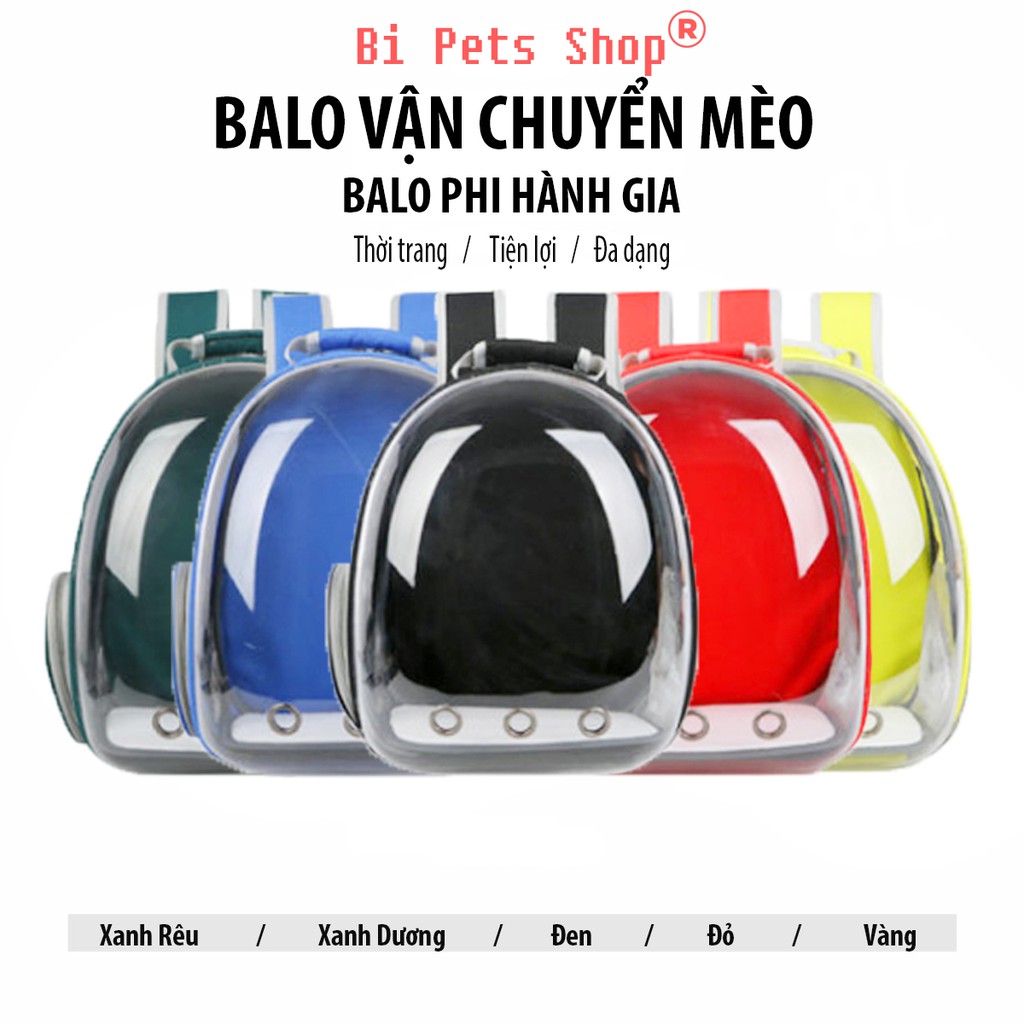 Balo mèo phi hành gia , Balo trong suốt vận chuyển thú cưng ( Size lớn )