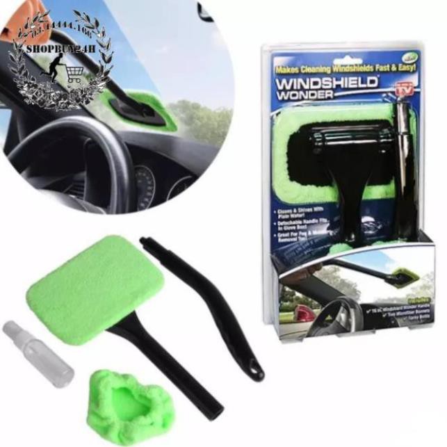 Q2  [HCM] -  Cây Lau Kính Windshield Wonder dụng cụ vẽ sinh nhà cửa độc đáo, thuận tiện cầm tay, dễ dàng lau chùi - Q2