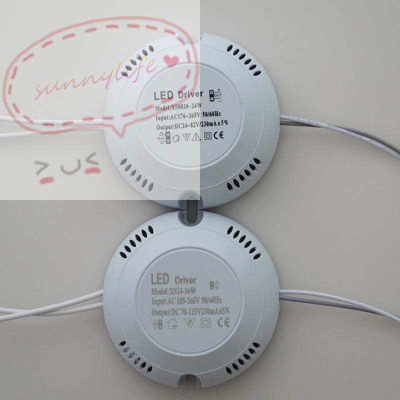 Bộ chuyển nguồn điện điều khiển đèn LED 8-24w 24-36w cho đèn gắn trần