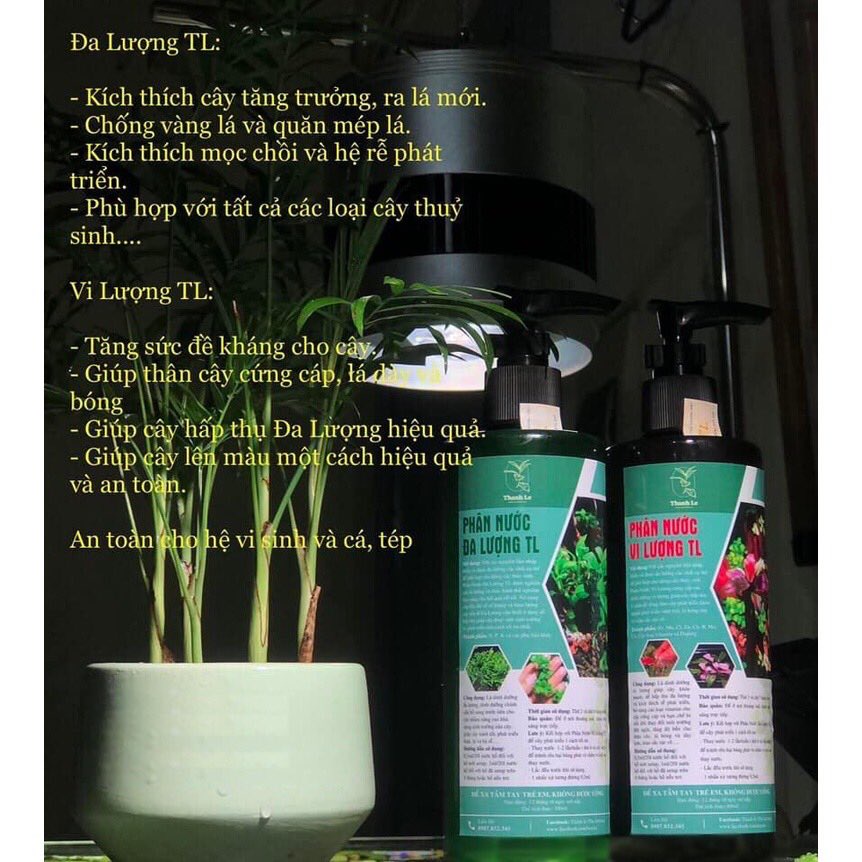 Combo Phân Nước Đa Lượng - Vi Lượng TL
