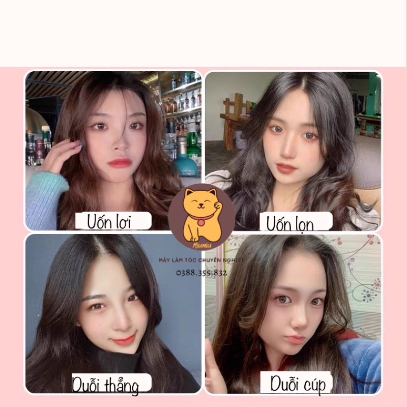 Máy duỗi tóc uốn tóc 2in1 đa năng tạo kiểu chuyên nghiệp