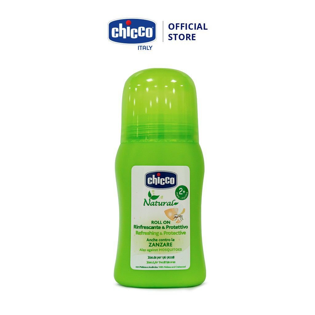(MUA 1 LĂN MUỖI TẶNG 1 NƯỚC HOA)  (Bán chạy nhất) Lăn đa năng xua muỗi Chicco 60ml