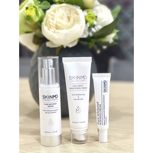 Bộ Dưỡng Trắng SkinMD Chăm Sóc Da Mặt dưỡng trắng, cấp ẩm , tái tạo làn da