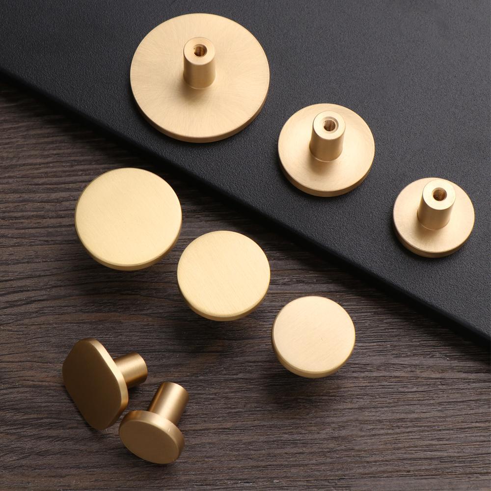 PISTA Tay Nắm Cửa Tủ Đa Năng Bằng Đồng Thau Phong Cách Trung Hoa