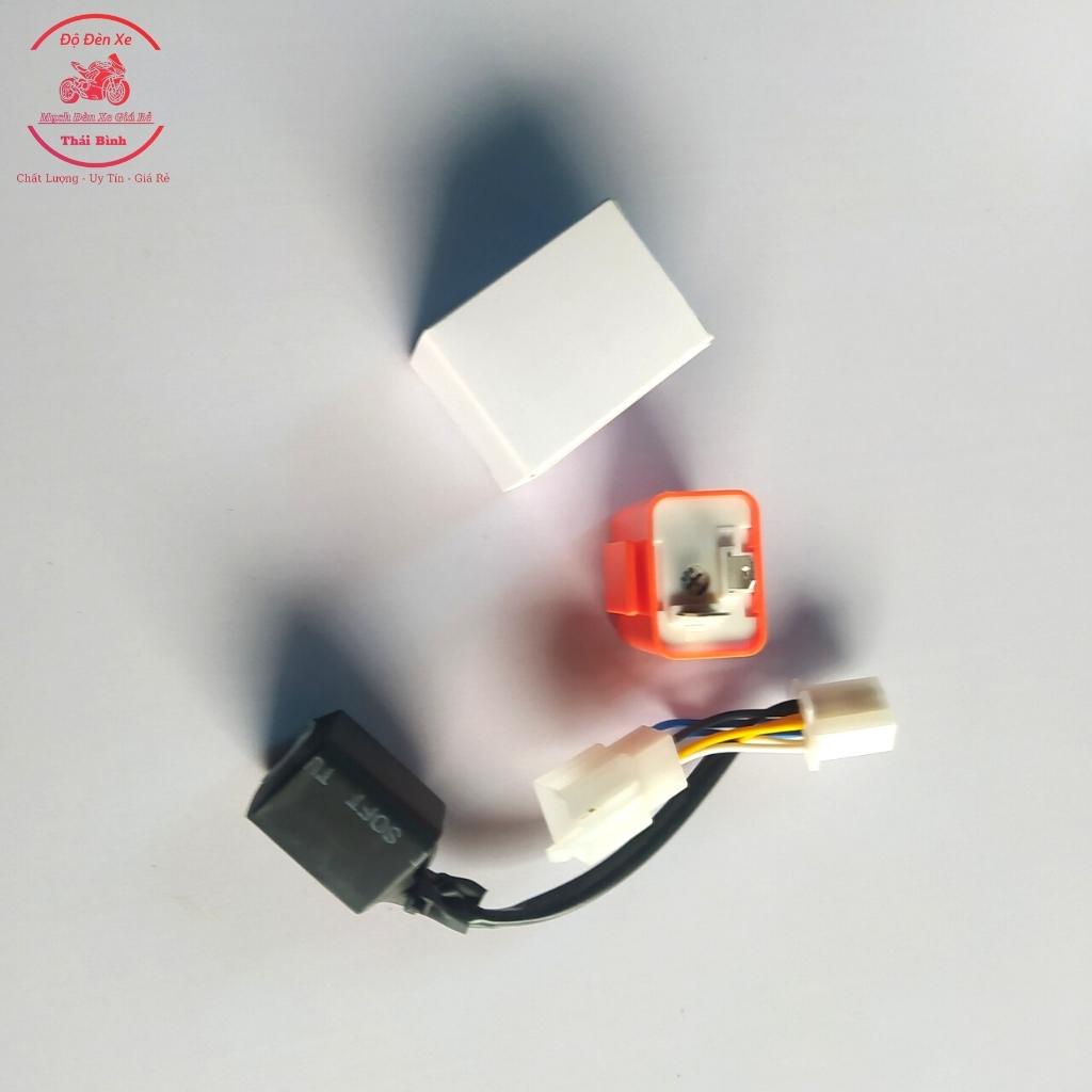 Mạch hazard, Mạch ưu tiên xi nhan cho ex 150 gắn như zin kèm cục chớp điện tử chỉnh tốc độ nháy nhanh chậm