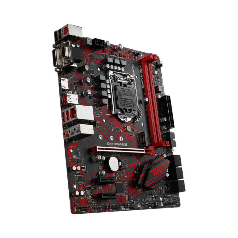 Bo mạch chủ MSI B360M Gaming Plus Socket 1151V2 chính hãng TẶNG BÀN DI CHUỘT GAMING