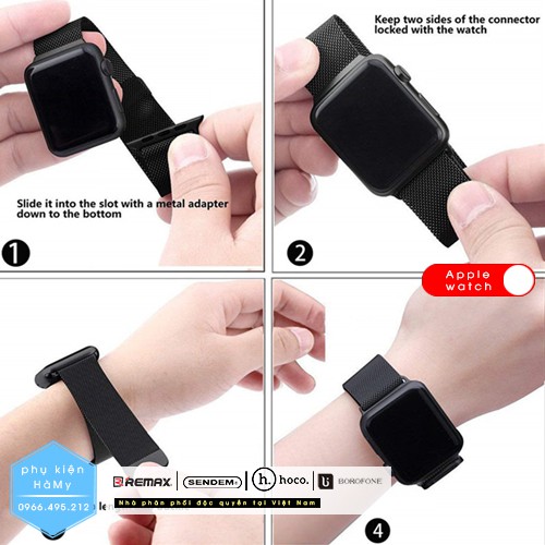 Dây Sport Band Cao Su phù hợp cho dòng Apple Watch Đủ Size