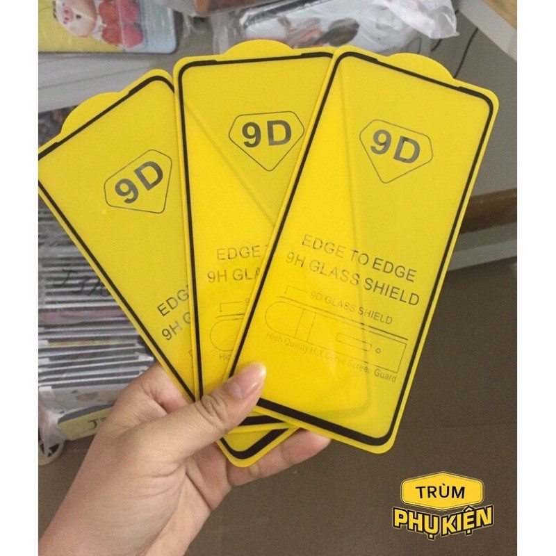 A51_ Kính cường lực full màn 9D Sam Sung A51 tặng kèm giấy lau màn hình