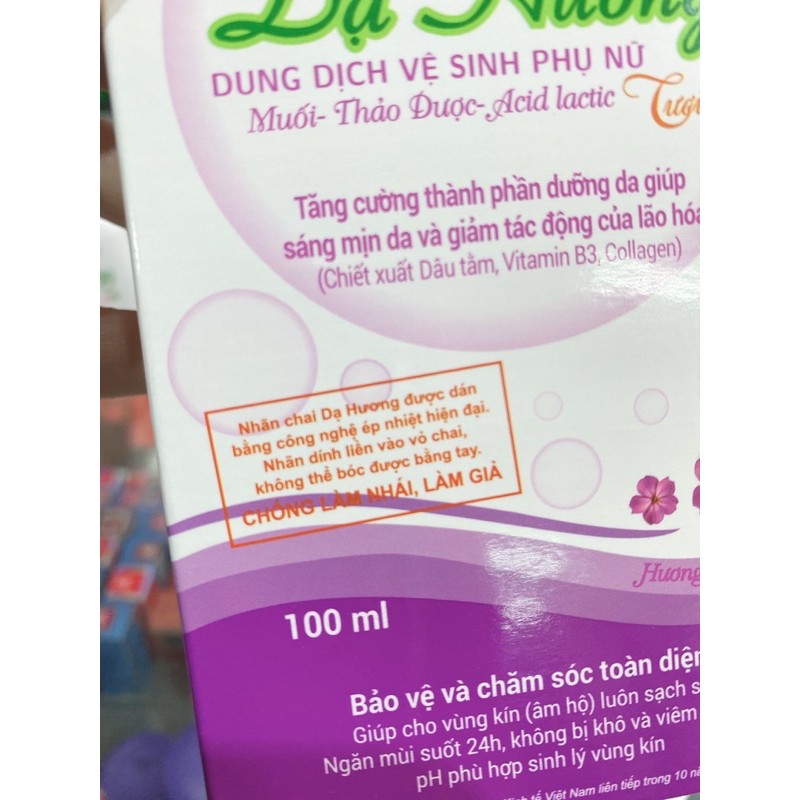 Dung dịch vệ sinh Dạ hương 100ml