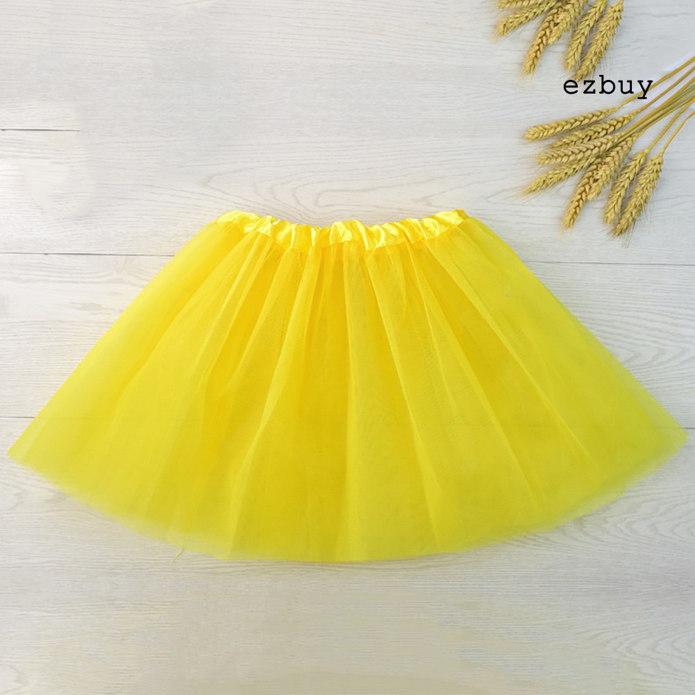 Chân váy dáng xòe 3 lớp phong cách thời trang cho bé gái múa ba lê