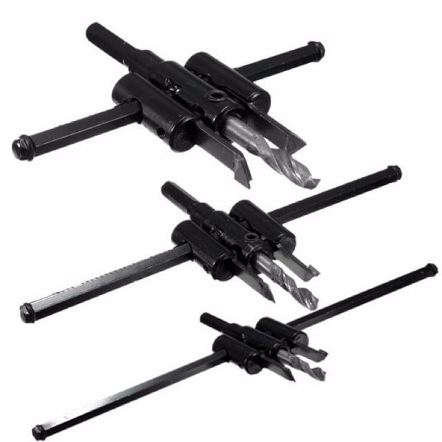 Mũi khoan khoét lỗ  gỗ và thạch cao chỉnh cữ 120-200-300mm