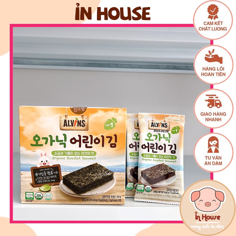 RONG BIỂN HỮU CƠ ALVINS LÁ HỘP LỚN