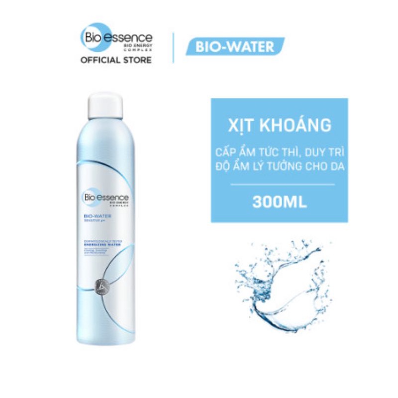 Xịt khoáng Bio essence 300ml