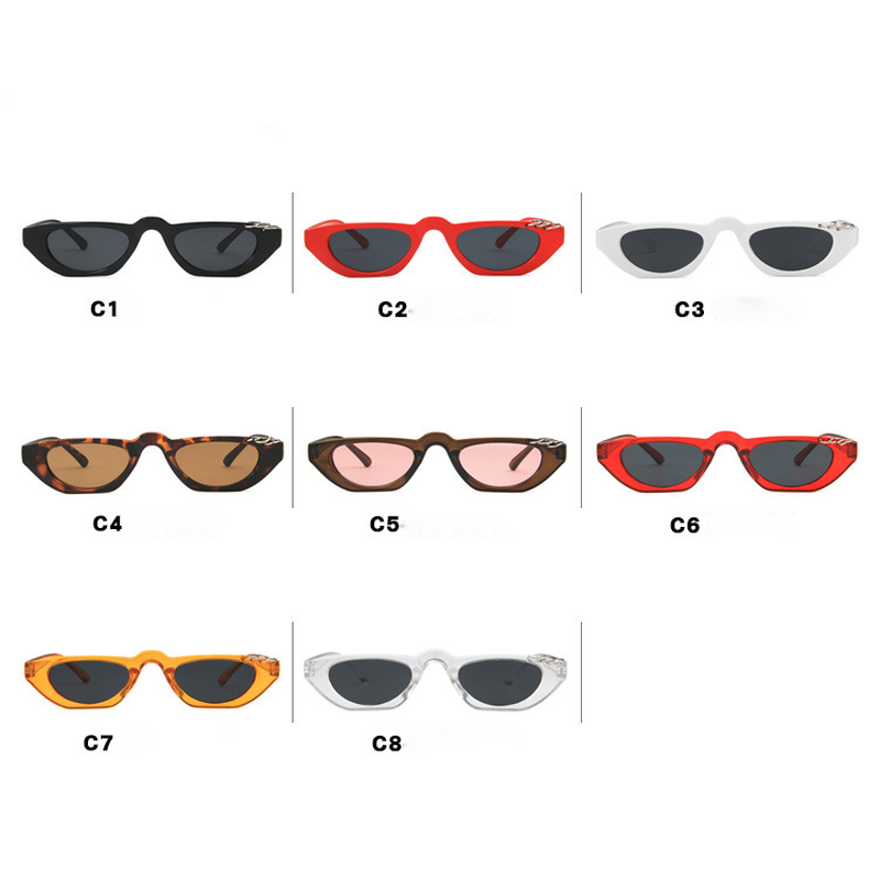 Kính mát gọng nhỏ phong cách hip hop cá tính thời trang