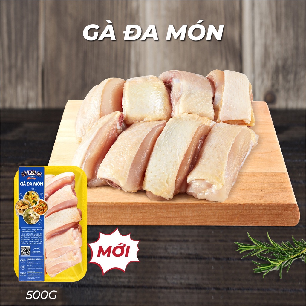 3F Gà Đa Món 500g [MEATDeli HCM]