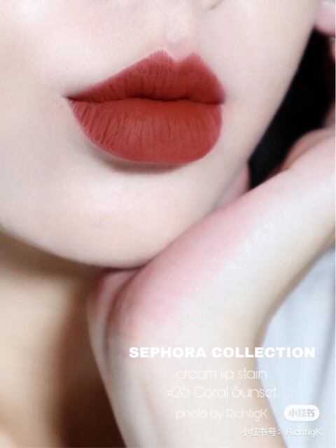 [CÓ SẴN] 👄 Son kem lì Sephora màu 01, 25 coral sunset 👄 | BigBuy360 - bigbuy360.vn