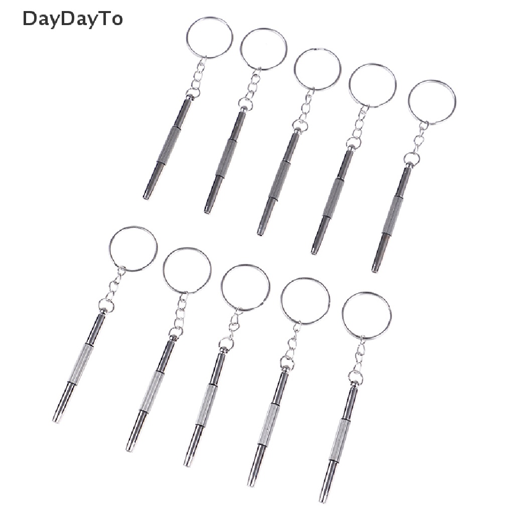 Set 10 Dụng Cụ Tua Vít Sửa Chữa Điện Thoại Kính Mắt Kính Đồng Hồ Đeo Tay