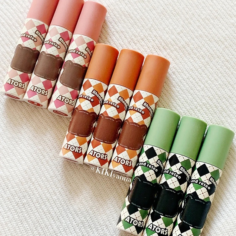 Son Kem Lì ATORS Lip Powder Cream Màu Lì Lâu Trôi