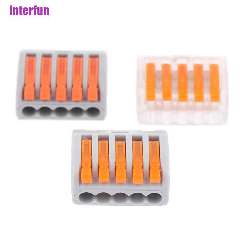 Set 5 Đầu Nối Dây Điện Nhanh Pct-215 222-415 | BigBuy360 - bigbuy360.vn