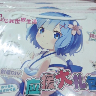 Re:zero móc khóa bookmark postcard card dán pop socket