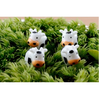 ❤❤Bò, Trâu Mini Dễ Thương❤❤ Phụ Kiện Trang Trí Tiểu Cảnh Sen Đá, Terrarium, Decord Mô Hình, Nhà Búp Bê