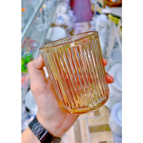 -NEW-BỘ 6 LY SỌC THẤP 270ml