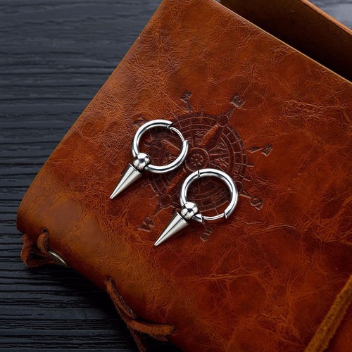 Bông Tai Nam KPOP Titan Không Đen TT 2268 - 1 Cặp