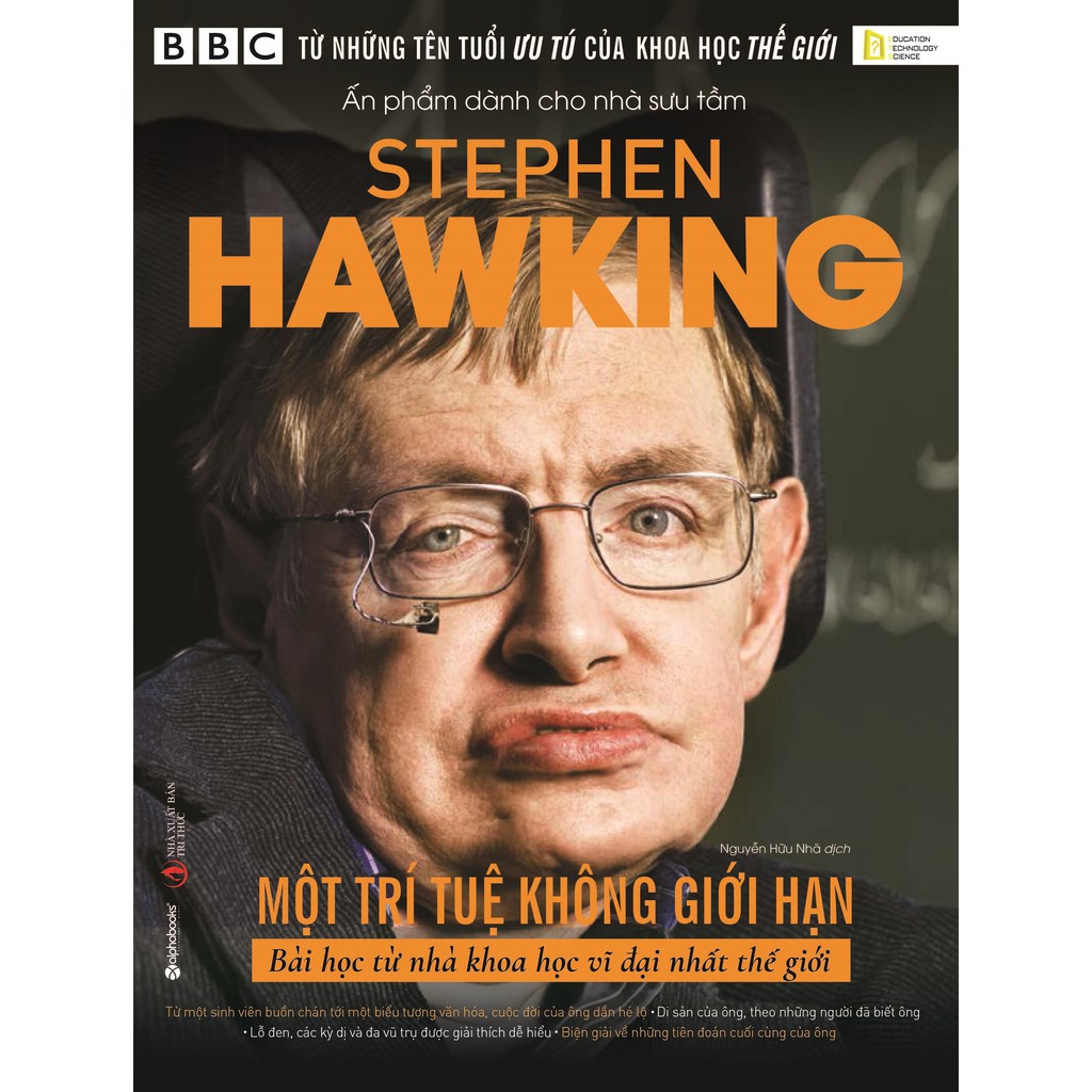 Sách - Stephen Hawking: Một Trí Tuệ Không Giới Hạn