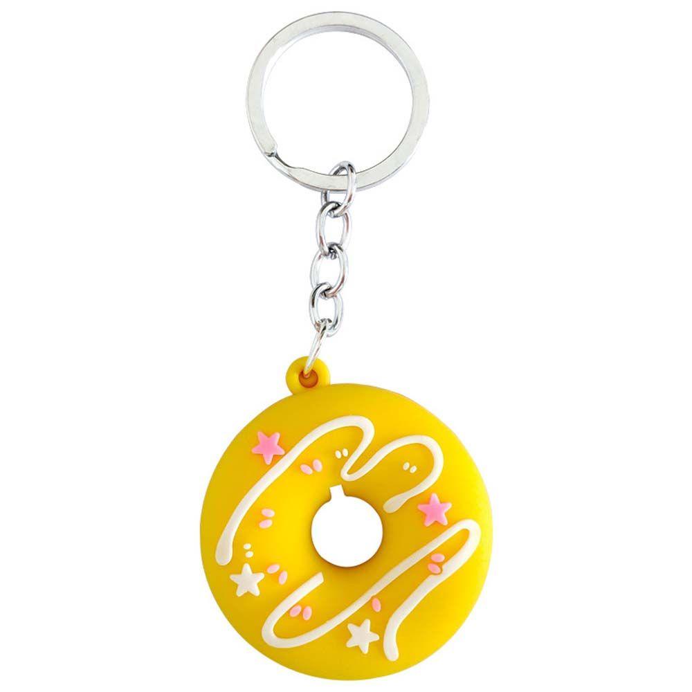 Móc Khóa Hình Bánh Donut Hoạt Hình Dễ Thương