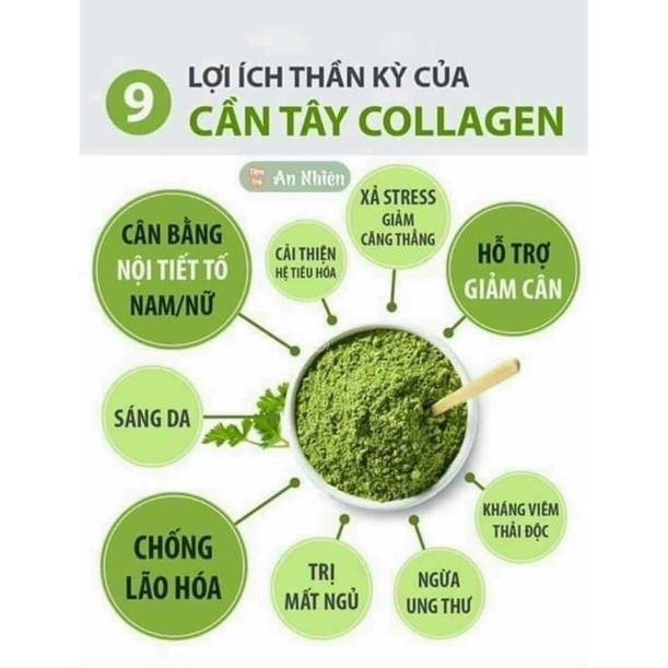 Bột cần tây sấy lạnh 500gr giảm cân tốt nhất