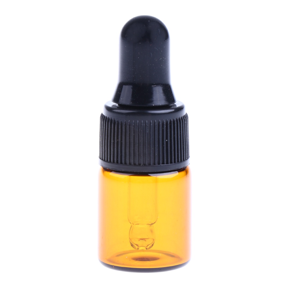 Set 20 chai nhỏ giọt bằng kính dung tích 1ml dùng chiết tinh dầu