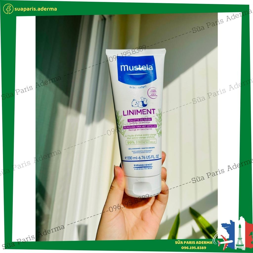 Dung dịch vệ sinh thay bỉm Liniment của Mustela 750ml ngăn ngừa hăm tã, thông thoáng, giúp bé ngủ ngon,chơi vui_Dodoshop