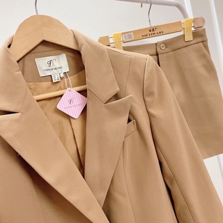 Set vest suông chân váy