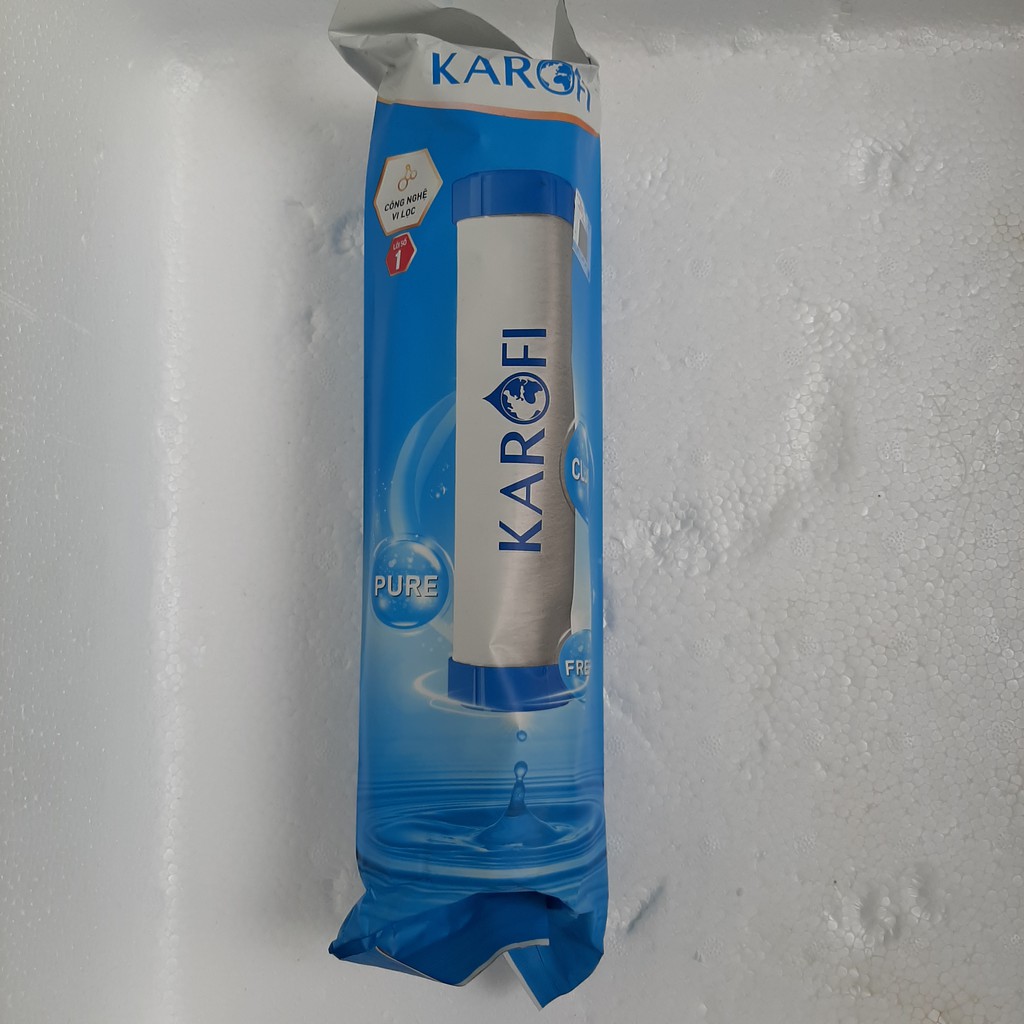 Lõi Lọc nước Karofi – Lõi số 1 – Smax duo 1 – Công nghệ Vi lọc- dùng cho các loại Máy Lọc Nước-shopmaylocnuocvn