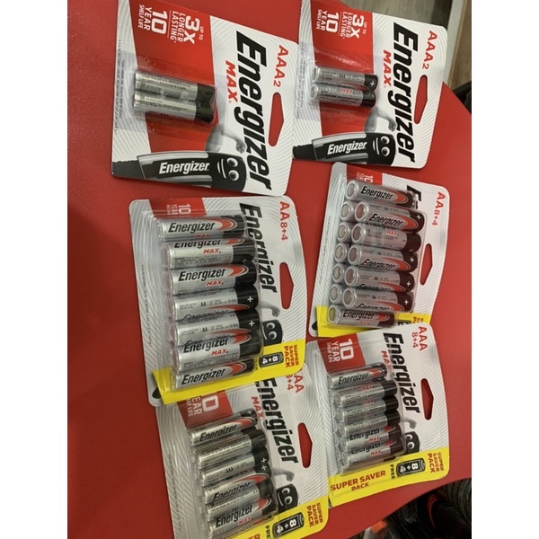 PIN AA, AAA ENERGIZER ALKALINE CHÍNH HÃNG