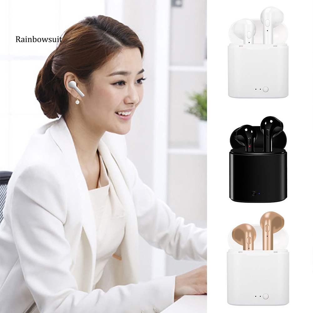 Tai nghe earbud âm thanh stereo Bluetooth không dây kiểu dáng thể thao