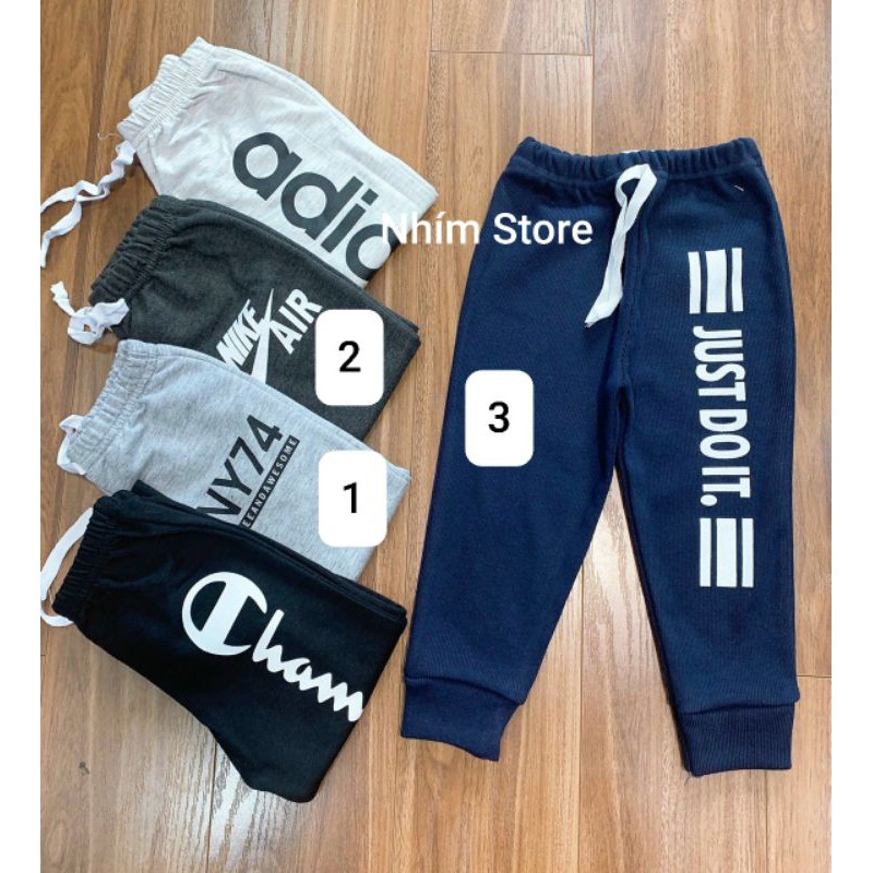 QUẦN DÀI BÉ TRAI 2-8Y