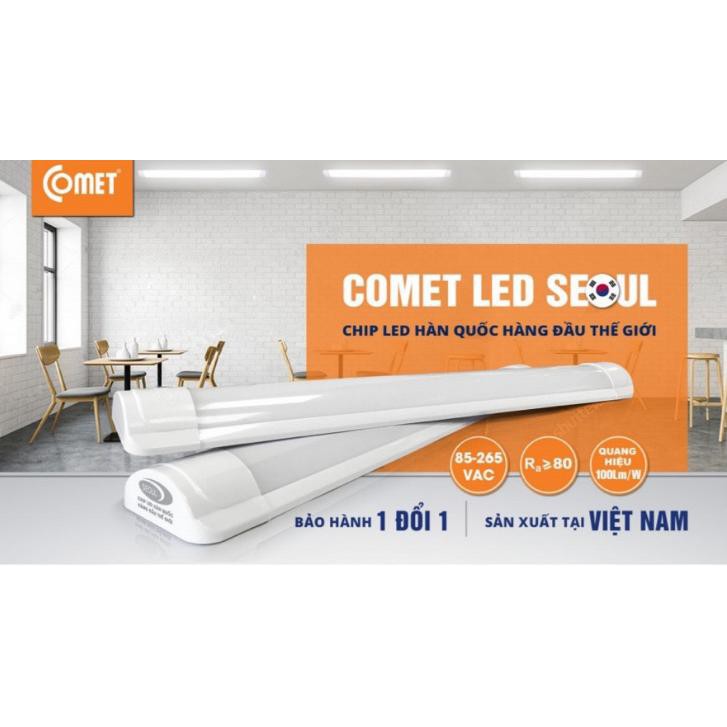 Đèn led ốp trần bán nguyệt 1m2- 36W Comet chính hãng