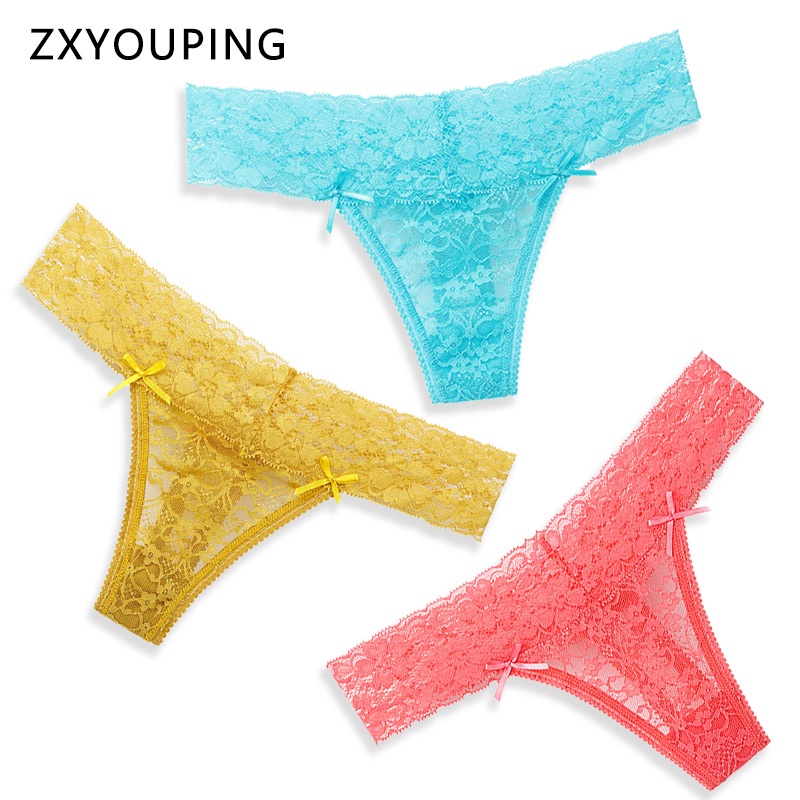 AOFEIQIKE Quần lót dây ren gợi cảm thời trang cho nữ