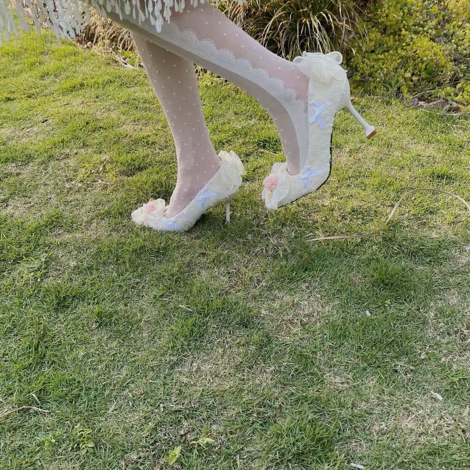 GIÀY CAO GÓT MŨI NHỌN LOLITA FAIRY 4602