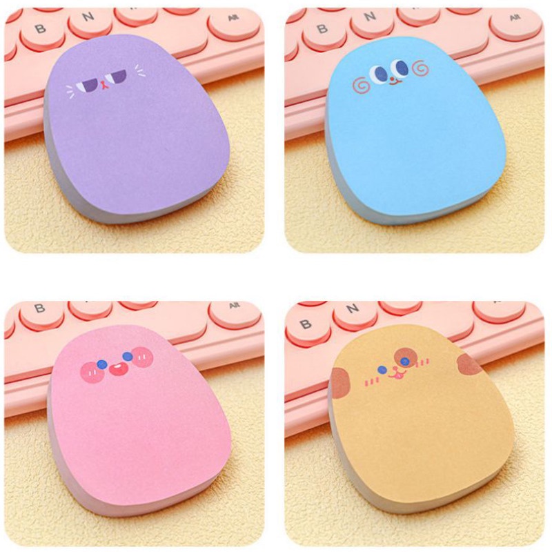 1 Tập Giấy Ghi Chú Màu Sắc Ngọt Ngào