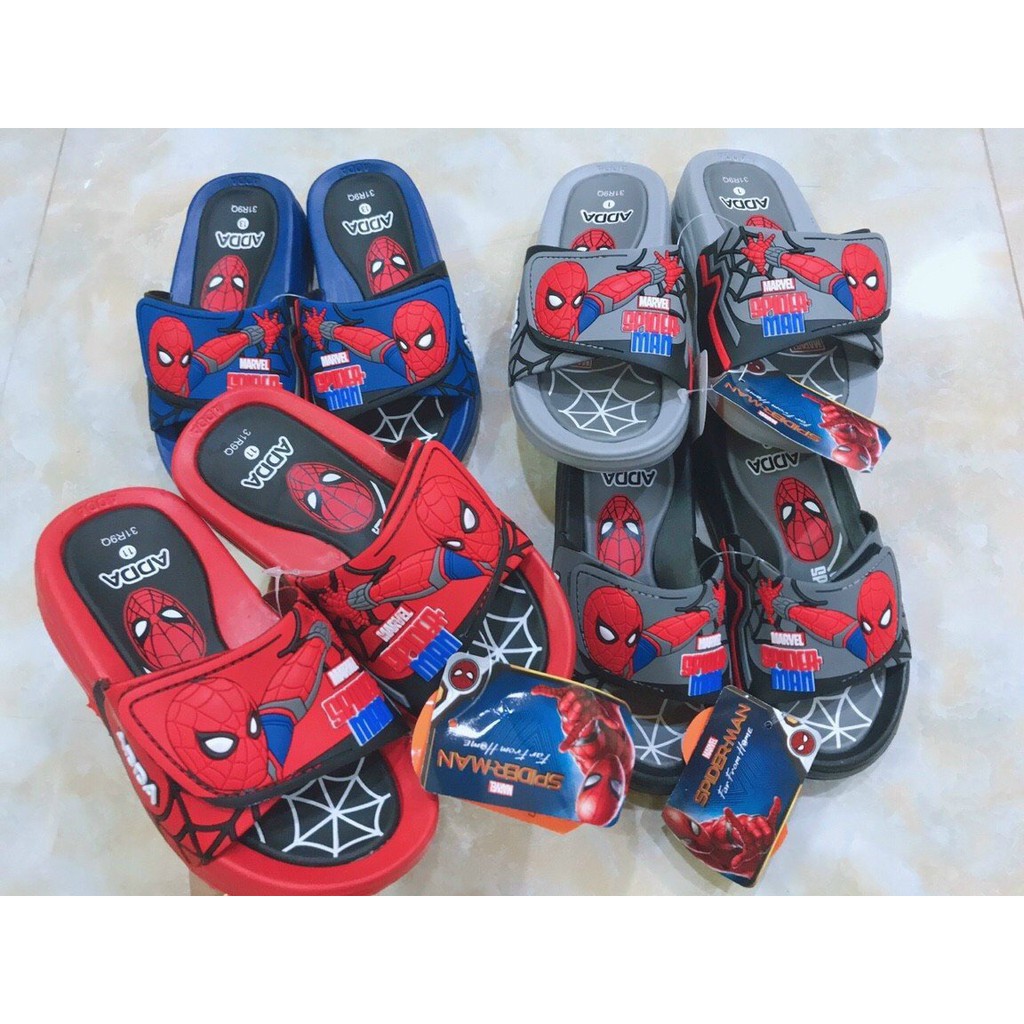 Dép Siêu Nhân Nhện 3D_Thái Lan - hãng Adda 31R9Q và 31R9R