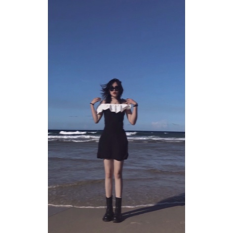 🌿 VÁY TRỄ VAI NGỰC BỒNG UV 🌿 ĐẦM HỞ VAI DỄ THƯƠNG 🍑
