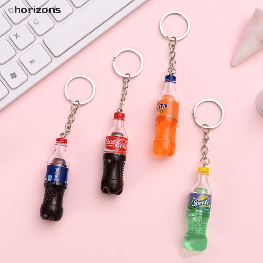 Móc khóa resin thủ công hình bình nước thời trang làm quà lưu niệm