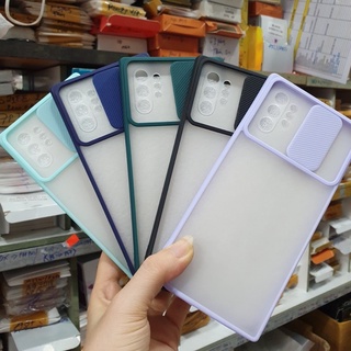 Ốp Samsung Note 10plus/Note 10Pro viền dẻo màu lưng mờ hạn chế vân tay,nắp trượt bảo vệ .