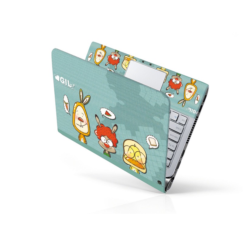 Mẫu Dán Trang Trí Laptop Hoạt Hình LTHH - 135