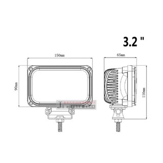 đèn trợ sáng 8 bóng led