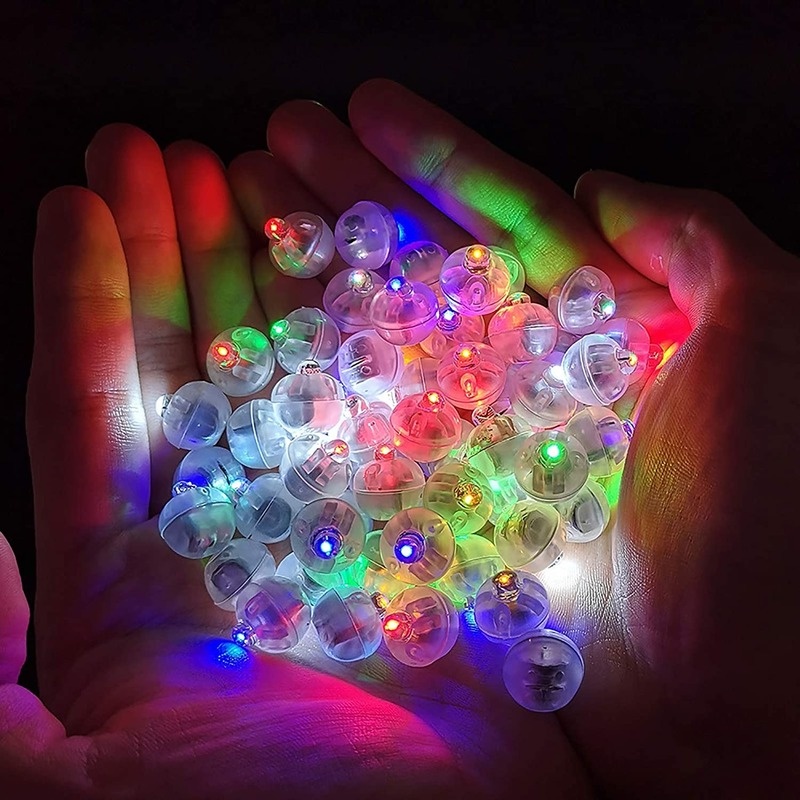 1 Đèn LED Tròn Trang Trí Bóng Bay Độc Đáo