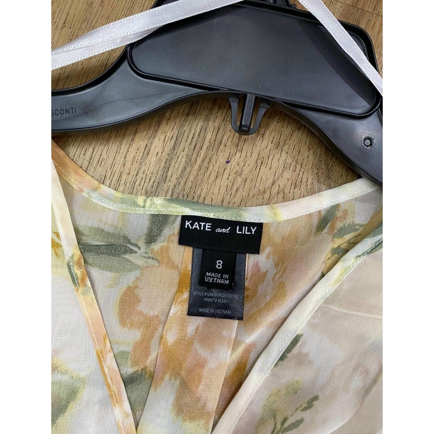 Đầm maxi voan Kate & Lily vnxk dư xịn